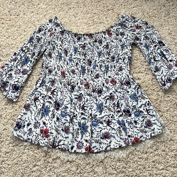 Multicolor Roused Blouse - Picture 4 of 4